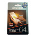 Samsung карта памяти Class10 UHS-1 64 ГБ EVO PLUS MicroSDHC для планшета смартфона