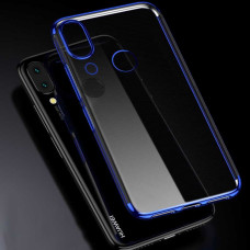 Чохол HUAWEI P20 Lite 5.8 Cristal Silicone dark blue