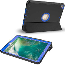 Чехол Apple iPad 2017 2018 9.7 Armor book cover black-dark blue Чехол Apple iPad 2017 2018 9.7 Armor book cover black-dark blue