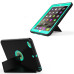 Чохол Apple iPad 2017 2018 9.7 Armor origami book cover black-mint green