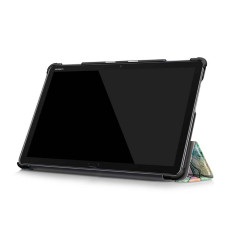 Чехол HUAWEI MediaPad M5 Lite 10.1 Print ultraslim faces