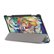 Чехол HUAWEI MediaPad M5 Lite 10.1 Print ultraslim faces