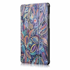 Чехол Lenovo Tab E7 TB-7104I Print ultraslim leaves