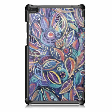 Чехол Lenovo Tab E7 TB-7104I Print ultraslim leaves