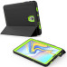 Чехол Samsung Galaxy Tab A t590 t595 10.5 Armor book cover black-apple green Чехол Samsung Galaxy Tab A t590 t595 10.5 Armor book cover black-apple green