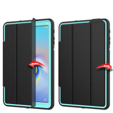 Чохол Samsung Galaxy Tab A t590 t595 10.5 Armor book cover black-mint green Чохол Samsung Galaxy Tab A t590 t595 10.5 Armor book cover black-mint green
