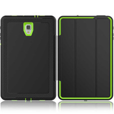 Чехол Samsung Galaxy Tab A t590 t595 10.5 Armor book cover black-apple green Чехол Samsung Galaxy Tab A t590 t595 10.5 Armor book cover black-apple green