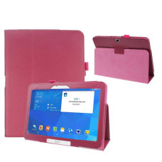 Чехол Samsung Galaxy Tab 4 10.1 T531 T530 T535 Classic book cover rose red