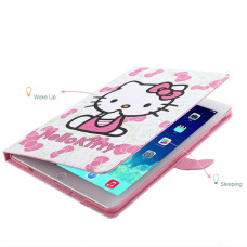 Чехол iPad mini 1 2 3 7.9 Print book cover hello kitty white