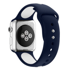 Ремешок Apple Watch Line Sport Band dark blue-white