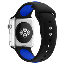Ремешок Apple Watch Line Sport Band black-dark blue