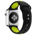 Ремінець Apple Watch Line Sport Band black-apple green