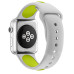 Ремешок Apple Watch Line Sport Band grey-apple green