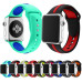 Ремінець Apple Watch Line Sport Band black-apple green