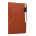 Omar чохол для Samsung Galaxy Tab S4 10.5 sm-t835 t830 book cover brown