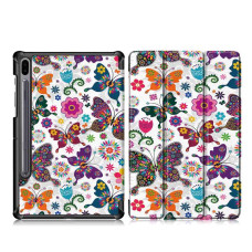чехол Samsung Galaxy Tab S6 10.5 SM-T860 T865 Print ultraslim butterfly чехол Samsung Galaxy Tab S6 10.5 SM-T860 T865 Print ultraslim butterfly