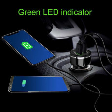 Автомобільна зарядка Quick charge 3.0 black Автомобільна зарядка Quick charge 3.0 black