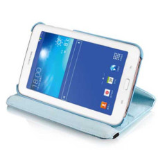 Чехол SAMSUNG GALAXY tab3 lite 7 t110, T111 360 градусов sky blue
