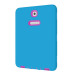 Чехол Samsung Galaxy Tab S2 9.7 SM-t819 t813 t810 t815 Armor gum book cover sky blue-rose red