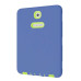 Чехол Samsung Galaxy Tab S2 9.7 SM-t819 t813 t810 t815 Armor gum book cover dark blue-apple green