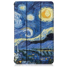 Чехол Samsung Galaxy Tab S6 lite 10.4 sm-p610  Print ultraslim night