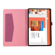 Чохол Lenovo Tab M10 Plus FHD TB-X606 2020 10.3 Textile gum book rose red Чохол Lenovo Tab M10 Plus FHD TB-X606 2020 10.3 Textile gum book rose red