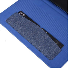 Чохол Lenovo Tab M10 Plus FHD TB-X606 2020 10.3 Textile gum book dark blue