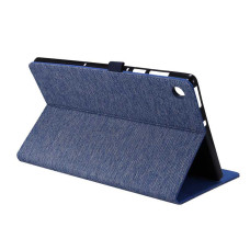 Чохол Lenovo Tab M10 Plus FHD TB-X606 2020 10.3 Textile gum book dark blue