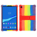 Чохол Lenovo Tab M10 Plus FHD TB-X606 10.3 2020 Silicone rainbow