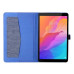 Чохол HUAWEI Matepad T8 8.0 KOBE2-W09A Textile fashion book dark blue Чохол HUAWEI Matepad T8 8.0 KOBE2-W09A Textile fashion book dark blue
