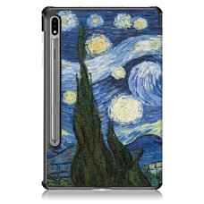 Чехол Samsung Galaxy Tab S8 11 2022 SM-X700 SM-X706 Print ultraslim night