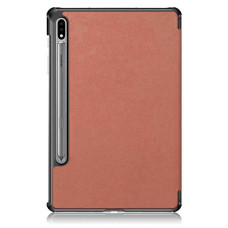 Чохол Samsung Galaxy Tab S9 plus | S9 FE plus 12.4 Moko ultraslim brown Чохол Samsung Galaxy Tab S9 plus | S9 FE plus 12.4 Moko ultraslim brown