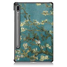 Чехол Samsung Galaxy Tab S9 plus | S9 FE plus 12.4 Print ultraslim bloomy tree