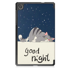 Чехол Lenovo Tab M10 TB-X306F HD 2Gen Print ultraslim good night