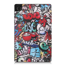Чохол Lenovo Tab M10 TB-X306F HD 2Gen Gum print book graphity