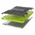 Чохол HUAWEI MatePad t10 t10s Armor cover  black-apple green