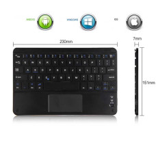 Чохол Samsung Galaxy Tab A7 10.4 2020 SM-T505 SM-T500 TouchPad Seenda Bluetooth клавиатура black