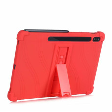 Чохол Samsung Galaxy Tab S8 Plus 12.4 2022 SM-X800 SM-X806 Silicone red