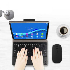 Чехол Lenovo Tab K10 TB-X6C6 10.3 2021 TouchPad Seenda Bluetooth клавиатура black Чехол Lenovo Tab K10 TB-X6C6 10.3 2021 TouchPad Seenda Bluetooth клавиатура black