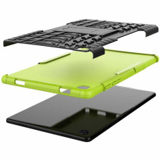 Чехол Samsung Galaxy Tab A7 10.4 2020 SM-T505 SM-T500 Armor cover black-apple green Чехол Samsung Galaxy Tab A7 10.4 2020 SM-T505 SM-T500 Armor cover black-apple green