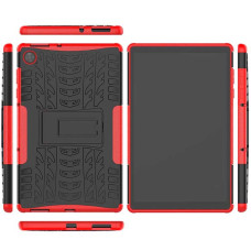Чохол Lenovo Tab M10 Plus FHD TB-X606 2020 Armor cover black-red