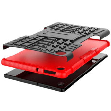 Чохол Lenovo Tab M10 Plus FHD TB-X606 2020 Armor cover black-red
