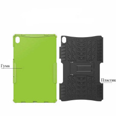 Чохол Lenovo Tab K10 TB-X6C6 10.3 2021 Armor cover black-green Чохол Lenovo Tab K10 TB-X6C6 10.3 2021 Armor cover black-green