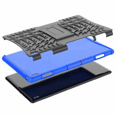 Чехол Lenovo Tab 4 10 tb x304F / x304L Armor cover black-blue
