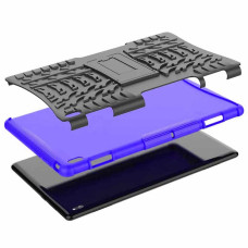 Чехол Lenovo Tab 4 10 tb x304F / x304L Armor cover black-purple