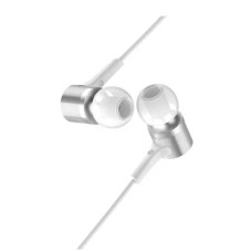 Навушники Hoco M54 Pure music wired earphones with mic white