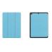 Чехол iPad 9th 8th 7th 10.2 Moko book stylus cover sky blue Чехол iPad 9th 8th 7th 10.2 Moko book stylus cover sky blue
