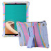 Чехол iPad 9.7 2017 2018/Air 1, Air 2 Silicone rainbow sky pink