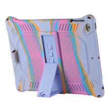 Чехол iPad 9.7 2017 2018/Air 1, Air 2 Silicone rainbow sky pink