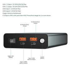 Powerbank 40000mah Moko wt-p1003
